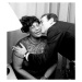 Fotografie Ella Fitzgerald and Yves Montand, April 1964, Huré, Jean-Luce, 35.7 × 40 cm