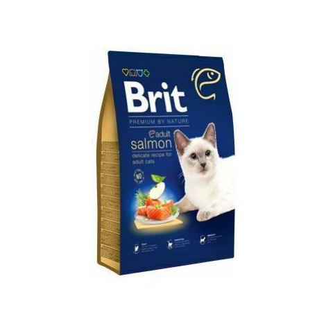 Brit Premium Cat by Nature Adult Salmon 1,5kg sleva