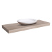 Deska pod umyvadlo Naturel Dolce 160x50 cm dub bardolino DO16050DB