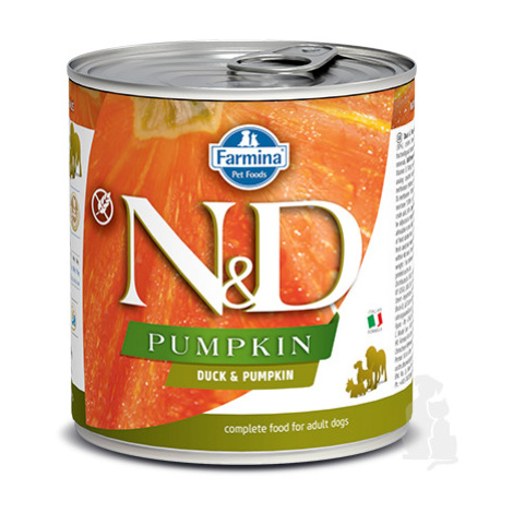 N&D DOG PUMPKIN Adult Duck & Pumpkin 285g + Množstevní sleva Sleva 15% 1+1 zdarma