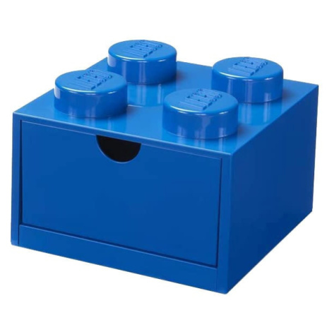 Stolní box LEGO, se zásuvkou, malý (4), modrá - 40201731 SmartLife