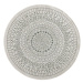 NORTHRUGS - Hanse Home koberce Kusový koberec Twin-Wendeteppiche 103103 creme grün kruh – na ven