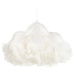 Cotton &amp; Sweets Závěsná dekorace obláček bílá 35x26x14cm