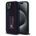 Oracle Red Bull Racing Silicone Vertical Logo MagSafe kryt iPhone 15 modrý