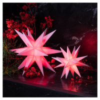 STERNTALER Sterntaler LED hvězda, 18cípá Ø 8 cm růžová
