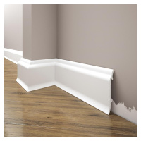 Podlahová lišta Elegance LPC-16-101 bílá mat