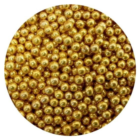 Cukrové perly zlaté malé (1 kg) dortis