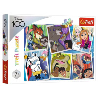 TREFL - Puzzle 200 - Disney hrdinové / Disney 100