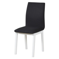 Jídelní židle LUKA 1 bílá/černá