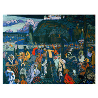 Obrazová reprodukce The Colourful Life (Abstract Landscape) - Wassily Kandinsky, (40 x 30 cm)