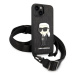 Karl Lagerfeld KLHCP14MSTKMK hard silikonové pouzdro iPhone 14 PLUS 6.7" black Monogram Ikonik P