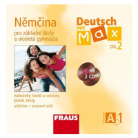 Deutsch mit Max A1 díl 2 CD /2 ks/ (němčina jako 2.cizí jazyk na ZŠ) Fraus
