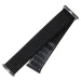 FIXED Nylon Strap nylonový pásek pro Apple Watch 42/44/45mm reflexně černý