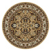 Alfa Carpets Kusový koberec Teheran T-117 beige kruh