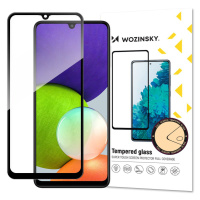 Wozinsky Celoplošně lepené tvrzené sklo 9H na Samsung Galaxy A22 4G black