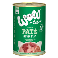 WOW CAT Adult čisté kuřecí maso 6 × 400 g