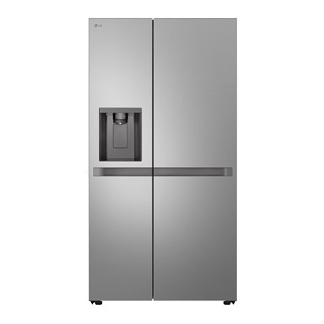 Americká chladnička LG - E - 638 l - Smart invertorový kompresor - Multi-Air Flow™-Černá/šedá