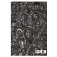 Plakát, Obraz - Hip Hop - All Stars, (61 x 91.5 cm)