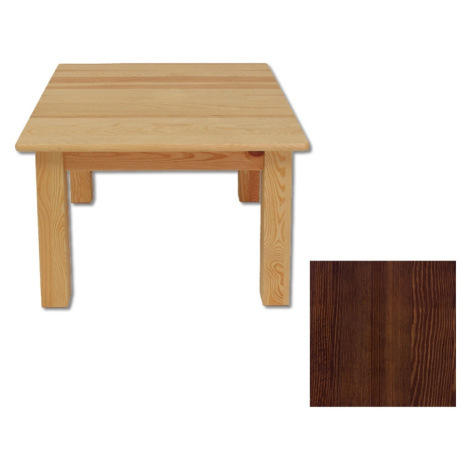 Konferenční stolek PINATUBO, masiv borovice/moření ořech Drewmax