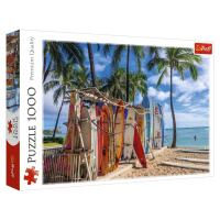 Trefl Puzzle 1000 - Pláž Waikiki, Hawai