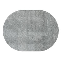 Vopi kusový koberec Matere, šedá, ovál