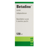 Betadine tekutina (H) zelený 120 ml