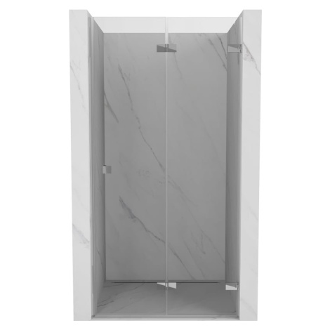 MEXEN/S Lunar-F skládací sprchové dveře pravé 95, transparent, chrom 836-095-000-01-00-P