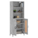 vidaXL Skříň highboard betonově šedá 69,5x34x180 cm kompozitní dřevo