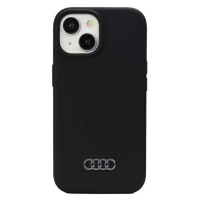 Audi Silicone Case iPhone 15 6.1 černá/black hardcase AU-LSRIP15-Q3/D1-BK