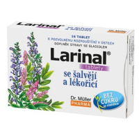 Larinal se šalvějí a lékořicí tbl.16 Dr.Müller