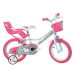 DINO Bikes - Dětské kolo 14" 144RL-HK2 Hello Kitty 2