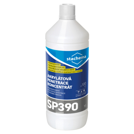Penetrace koncentrát akrylátový Stachema SP390 mléčně bílý, 1 l Lignofix