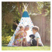 Bigjigs Toys Teepee pestrofarebné