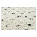 Kusový koberec Berber Syla B752 dots cream 120x170 cm