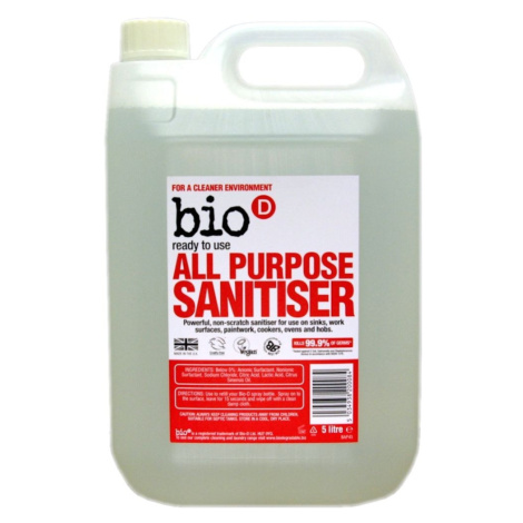 Bio d Univerzální čistič s dezinfekcí náhradní kanystr 5 l Bio-D