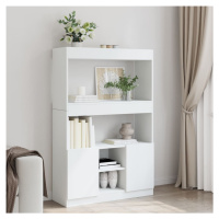 vidaXL Skříň highboard bílá 92 x 33 x 140 cm kompozitní dřevo