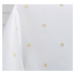 Ubrus na stůl GLOSS bílá/zlatá 145x220 cm