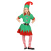 Guirca Dívčí vánoční kostým - Elfka Velikost - děti: M