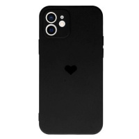 Vennus Valentýnské pouzdro Heart pro iPhone 12 - černé