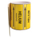 Páska na značení potrubí Signus M25 - HELIUM Samolepka 80 x 62 mm, délka 1,5 m, Kód: 25885