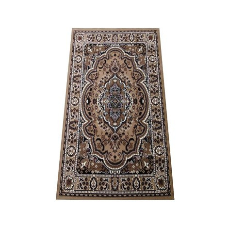 Kusový koberec Alfa hnědý 06 -60 × 100 cm