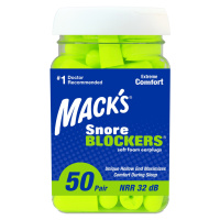 Mack's Snore Blockers Množství v balení: 50 párů