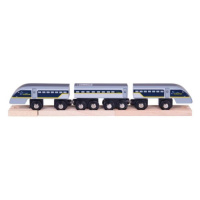 Bigjigs Rail Rychlík Eurostar E320 + 3 koleje