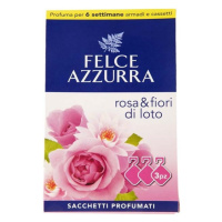 Felce Azzurra vonné sáčky do skříně Rosa a Fiori di loto 3ks