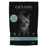 CAT'S LOVE granule Adult losos 400 g