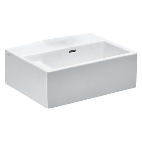 Laufen College - Umyvadlo, 60x46 cm, s přepadem, otvor pro baterii, s LCC, bílá H8576004001041