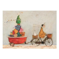 Umělecký tisk Sam Toft - A Tubful of Good Cheer, 40 × 30 cm