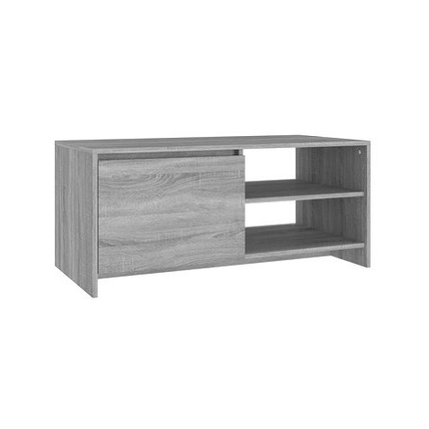 Shumee Konferenční stolek šedý sonoma 102 × 50 × 45 cm kompozitní dřevo