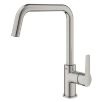 Dřezová baterie GROHE Start s otočným ramínkem supersteel 30470DC0