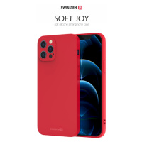 Zadní kryt Swissten Soft Joy pro Apple iPhone 14, červená